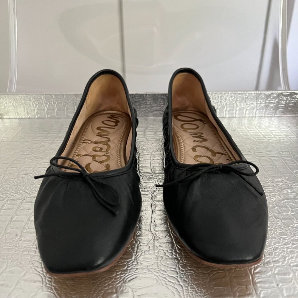 Sam Edelman Women's Bow Black Flats
